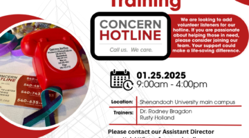 Concern Hotline’s Winter Listener Training